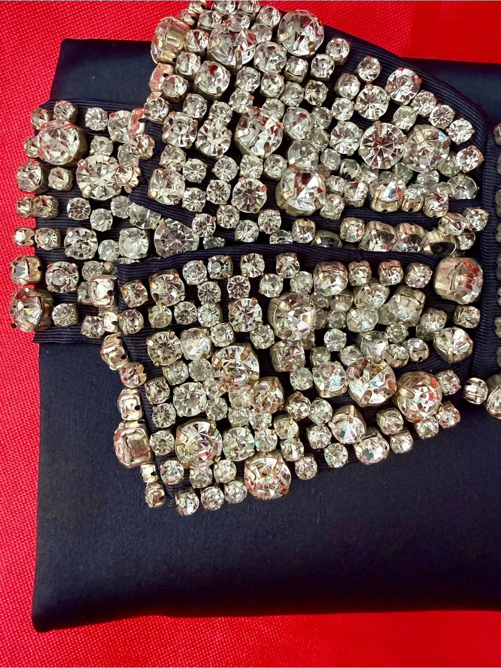 Kate Spade Wedding Belles Lucinda Crystal Bow Clutch